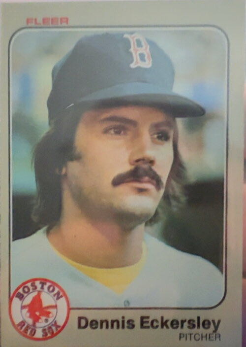 Dennis Eckersley  baseball card collectible - Main Image 3