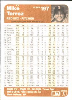 Mike Torrez  baseball card collectible - Main Image 2