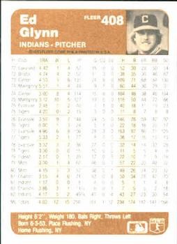 Ed Glynn  baseball card collectible - Main Image 2
