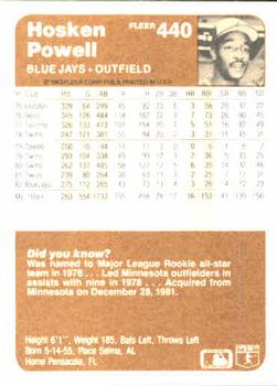 Hosken Powell  baseball card collectible - Main Image 2