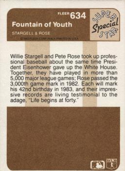 Fountain of Youth (Willie Stargell / Pete Rose)  baseball card collectible - Main Image 2