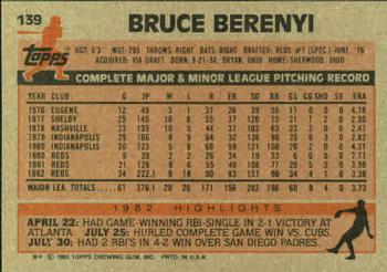 Bruce Berenyi  baseball card collectible - Main Image 2