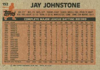 Jay Johnstone  baseball card collectible - Main Image 2