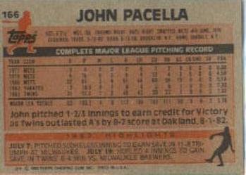 John Pacella  baseball card collectible - Main Image 2