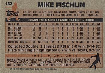 Mike Fischlin  baseball card collectible - Main Image 2