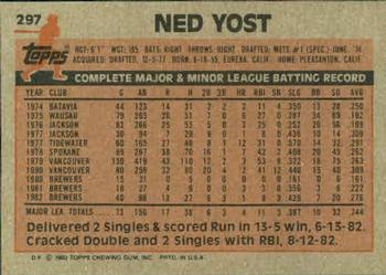 Ned Yost  baseball card collectible - Main Image 2
