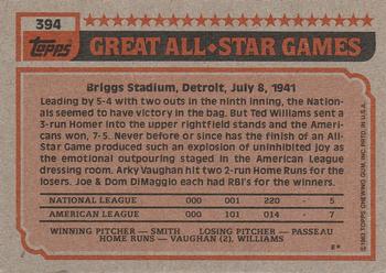 Pete Vuckovich  baseball card collectible - Main Image 2