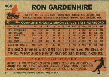 Ron Gardenhire  baseball card collectible - Main Image 2