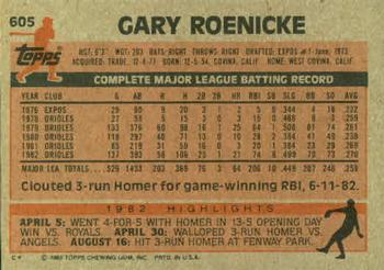 Gary Roenicke  baseball card collectible - Main Image 2