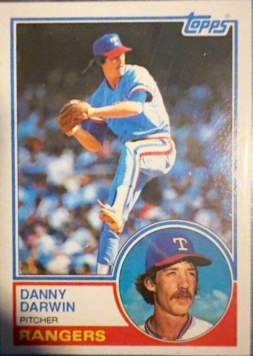 Danny Darwin  baseball card collectible - Main Image 3