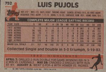 Luis Pujols  baseball card collectible - Main Image 2