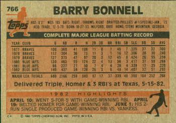 Barry Bonnell  baseball card collectible - Main Image 2