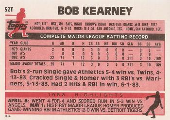 Bob Kearney  baseball card collectible - Main Image 2