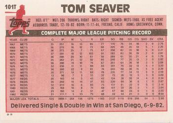 Tom Seaver  baseball card collectible - Main Image 2