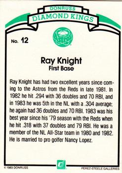 Ray Knight  baseball card collectible - Main Image 2