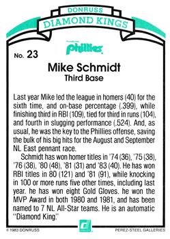 Mike Schmidt  baseball card collectible - Main Image 2
