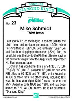 Mike Schmidt  baseball card collectible - Main Image 2
