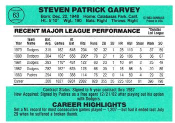 Steve Garvey  baseball card collectible - Main Image 2