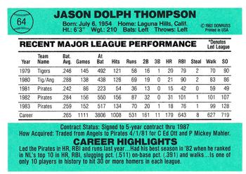 Jason Thompson  baseball card collectible - Main Image 2
