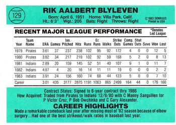 Bert Blyleven  baseball card collectible - Main Image 2
