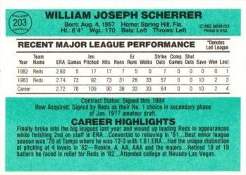 Bill Scherrer  baseball card collectible - Main Image 2