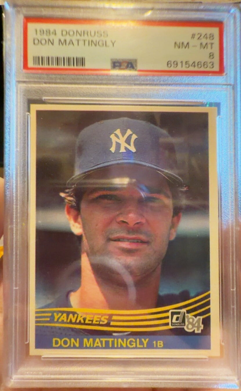 Don Mattingly  baseball card collectible - Main Image 4