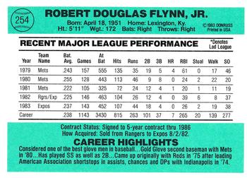 Doug Flynn  baseball card collectible - Main Image 2