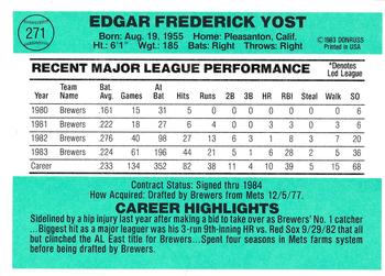 Ned Yost  baseball card collectible - Main Image 2