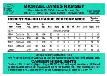 Mike Ramsey  baseball card collectible - Main Image 2