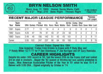 Bryn Smith  baseball card collectible - Main Image 2