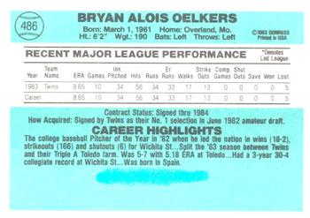 Bryan Oelkers  baseball card collectible - Main Image 2
