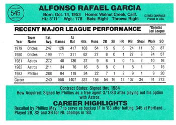 Kiko Garcia  baseball card collectible - Main Image 2