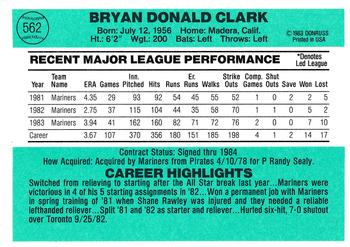 Bryan Clark  baseball card collectible - Main Image 2