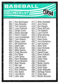 Checklist: 339-442  baseball card collectible - Main Image 2