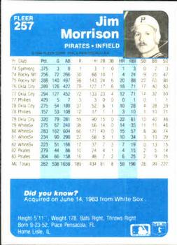 Jim Morrison  baseball card collectible - Main Image 2