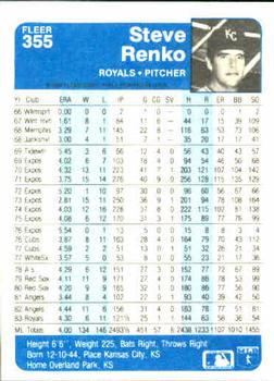 Steve Renko  baseball card collectible - Main Image 2