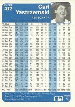 Carl Yastrzemski  baseball card collectible - Main Image 2