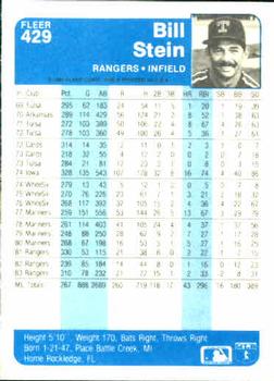 Bill Stein  baseball card collectible - Main Image 2