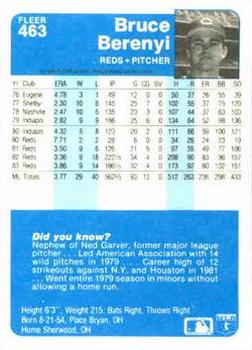 Bruce Berenyi  baseball card collectible - Main Image 2