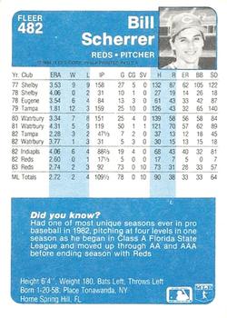 Bill Scherrer  baseball card collectible - Main Image 2