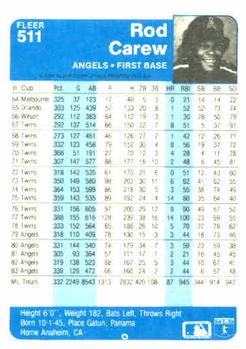 Rod Carew  baseball card collectible - Main Image 2