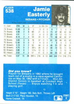 Jamie Easterly  baseball card collectible - Main Image 2