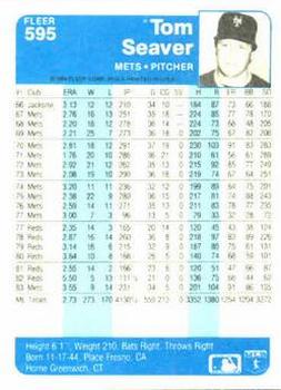 Tom Seaver  baseball card collectible - Main Image 2