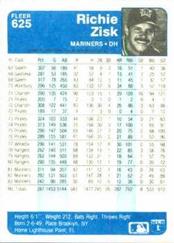 Richie Zisk  baseball card collectible - Main Image 2
