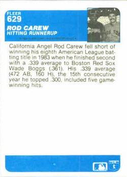 Rod Carew  baseball card collectible - Main Image 2