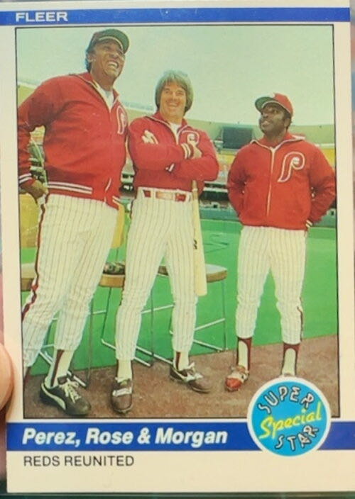 Tony Perez / Pete Rose / Joe Morgan  baseball card collectible - Main Image 3