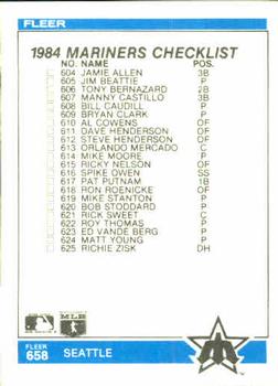 Checklist: Expos / Mariners  baseball card collectible - Main Image 2