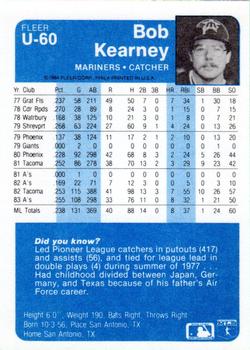 Bob Kearney  baseball card collectible - Main Image 2