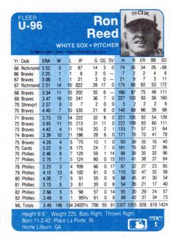 Ron Reed  baseball card collectible - Main Image 2