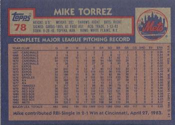 Mike Torrez  baseball card collectible - Main Image 2